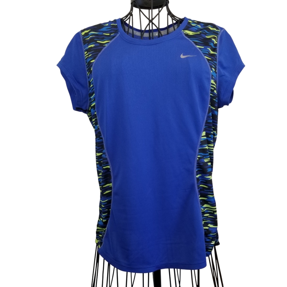Nike Dri-Fit tee Shirt Camo Print Size Large K11